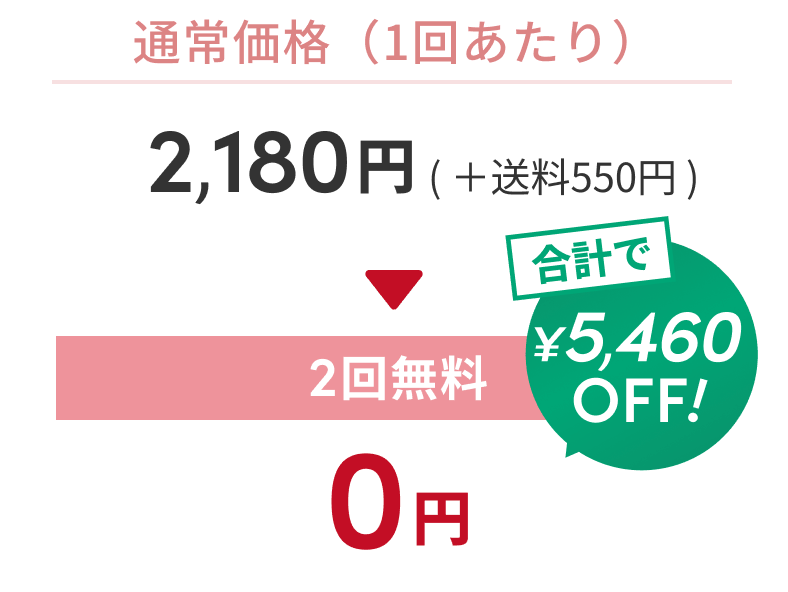 ベーシックプラン 2回無料